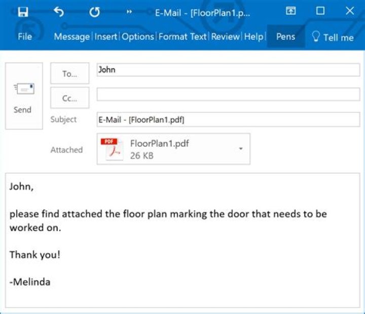 How do I send outgoing mail from my apartment?