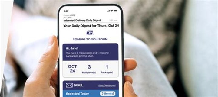 How do you sign up to see what mail is being delivered?